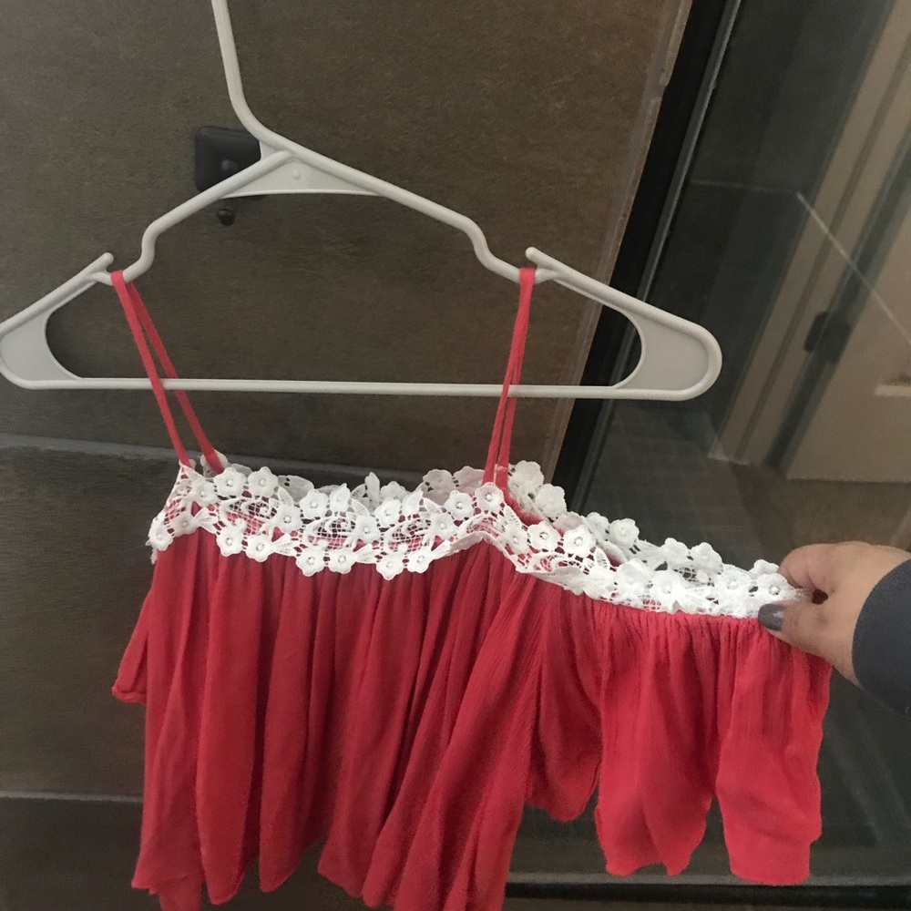 Off the shoulder top